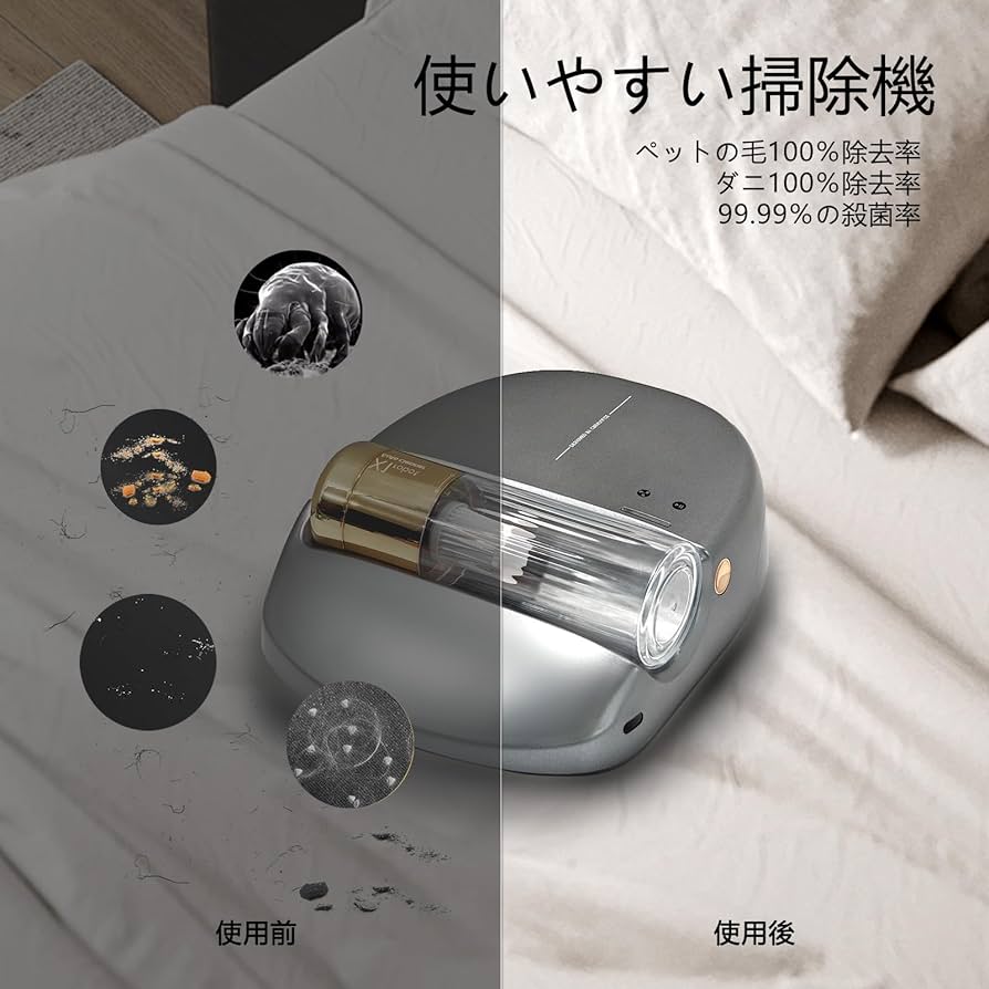 CREATULIZE2025年新型布団クリーナー掃除機強力270nm吸力UV除菌 Amazon | CREATULIZE 2025年新型 布団クリーナー 布団掃除機 强力270nm